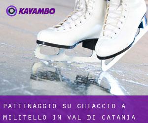 Pattinaggio su ghiaccio a Militello in Val di Catania