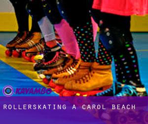 Rollerskating a Carol Beach