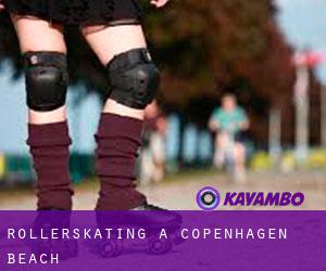 Rollerskating a Copenhagen Beach