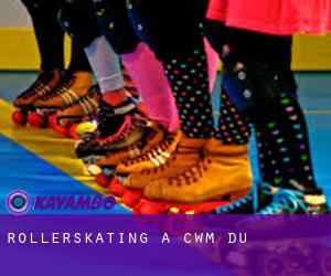 Rollerskating a Cwm-du