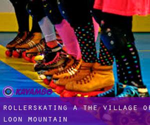 Rollerskating a The Village of Loon Mountain