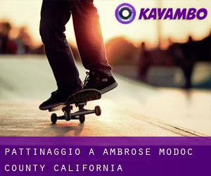 pattinaggio a Ambrose (Modoc County, California)