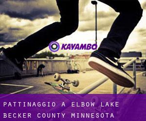 pattinaggio a Elbow Lake (Becker County, Minnesota)