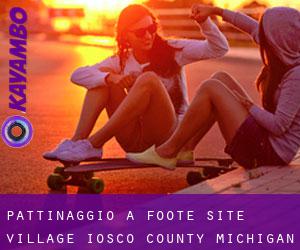 pattinaggio a Foote Site Village (Iosco County, Michigan)
