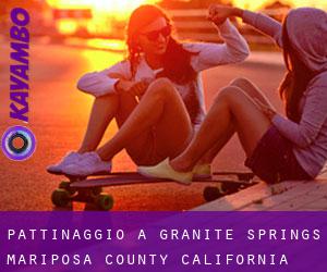 pattinaggio a Granite Springs (Mariposa County, California)