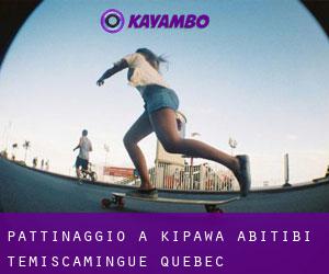 pattinaggio a Kipawa (Abitibi-Témiscamingue, Quebec)