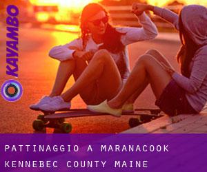pattinaggio a Maranacook (Kennebec County, Maine)