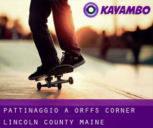 pattinaggio a Orffs Corner (Lincoln County, Maine)